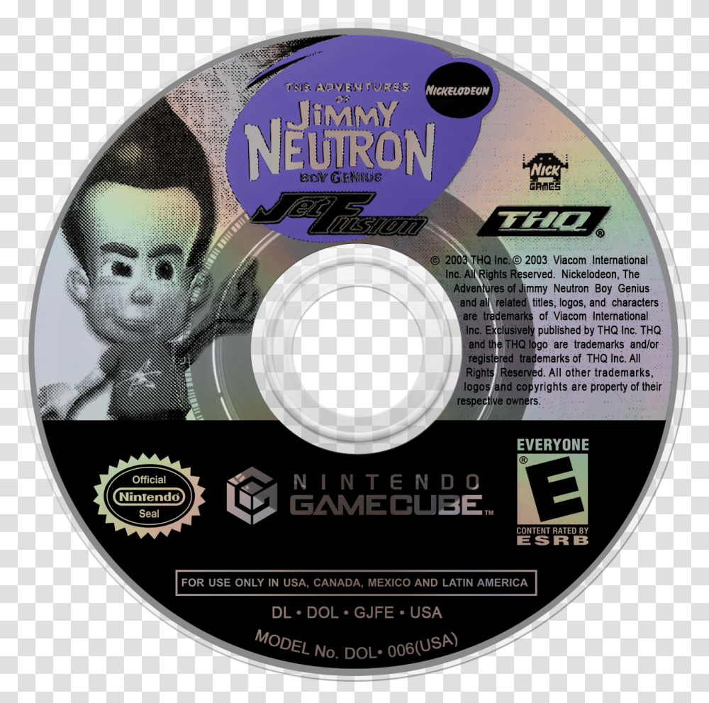 The Adventures Of Jimmy Neutron Mario Kart Double Dash Disc, Disk, Dvd Transparent Png