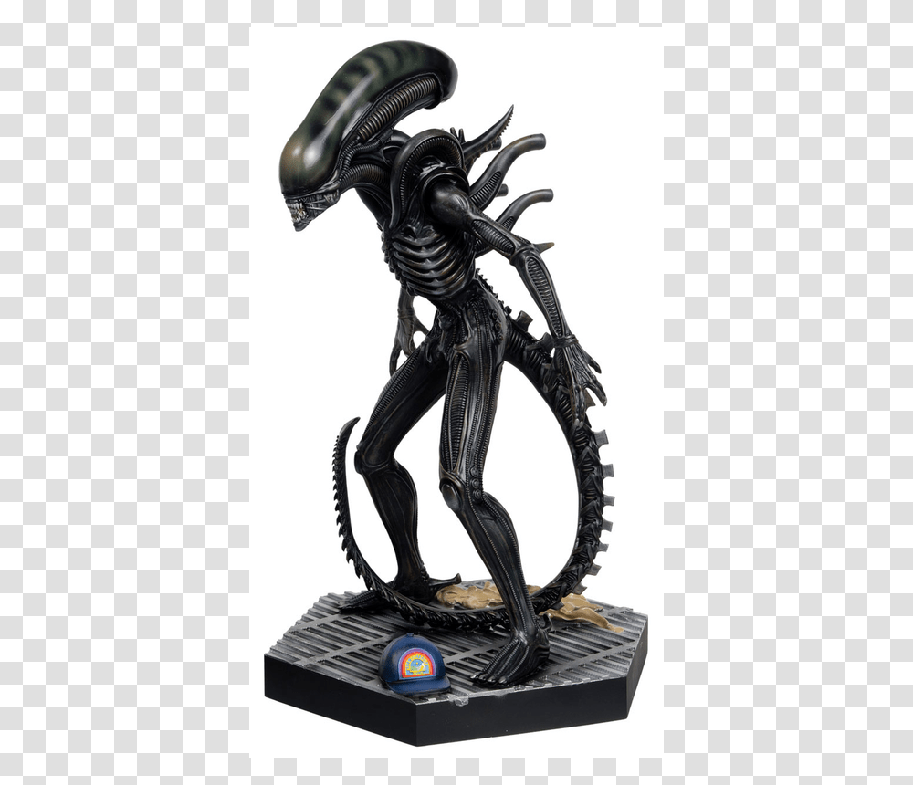 The Alien Predator Figurine Collection Statue Mega Alien Xenomo, Sculpture, Toy, Trophy Transparent Png