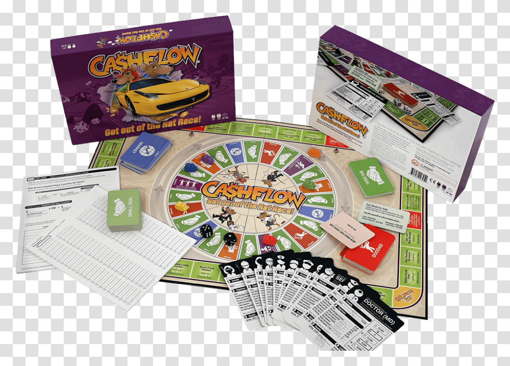 The All New Cashflow Board Game Cashflow Board Game New Edition, Flyer, Poster, Paper, Advertisement Transparent Png