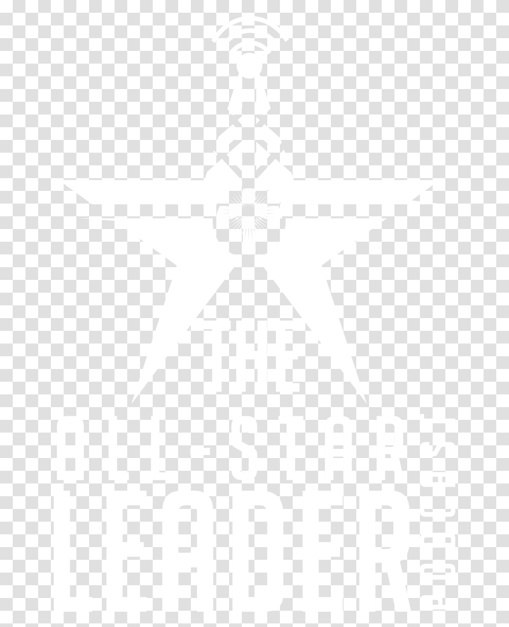 The All Star Leader Podcast Cross, Star Symbol, Poster, Advertisement Transparent Png
