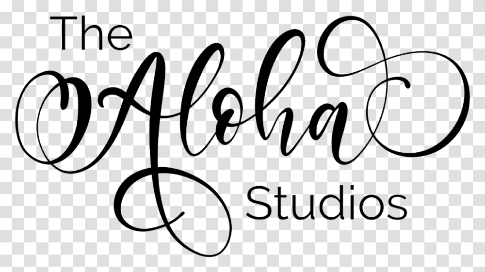 The Aloha Studios Calligraphy, Handwriting, Word, Signature Transparent Png