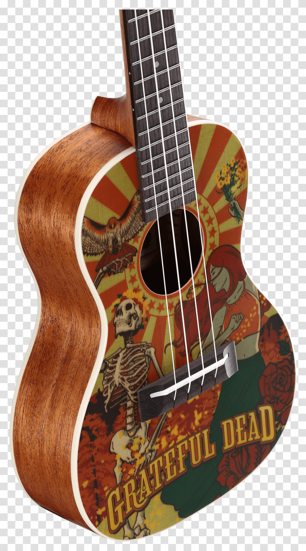 The Alvarez Grateful Dead Grateful Dead Ukulele, Guitar, Leisure Activities, Musical Instrument, Bass Guitar Transparent Png