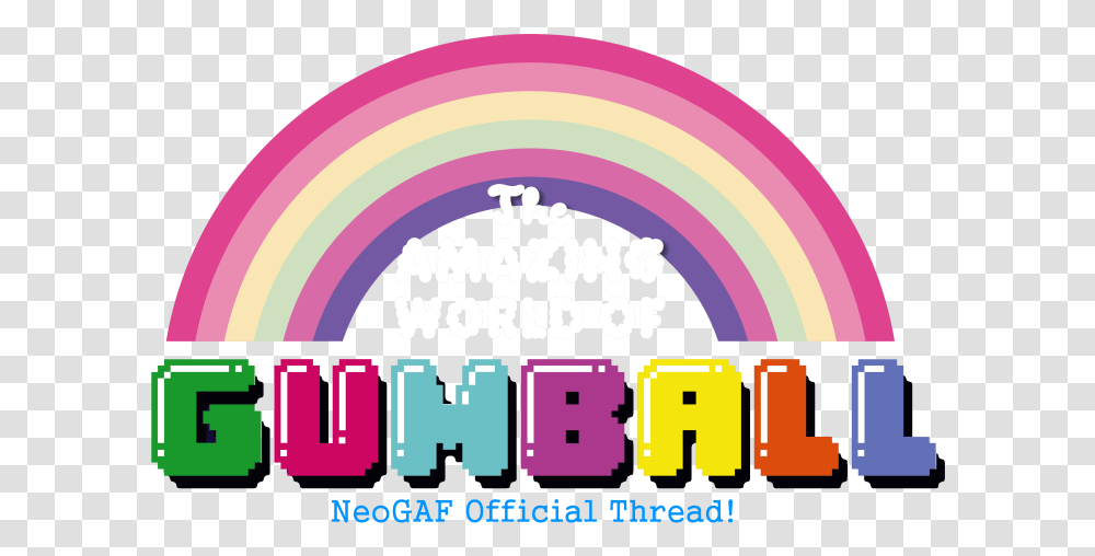 The Amazing World Of Gumball Wonderful World Of Gumball Logo, Pac Man Transparent Png