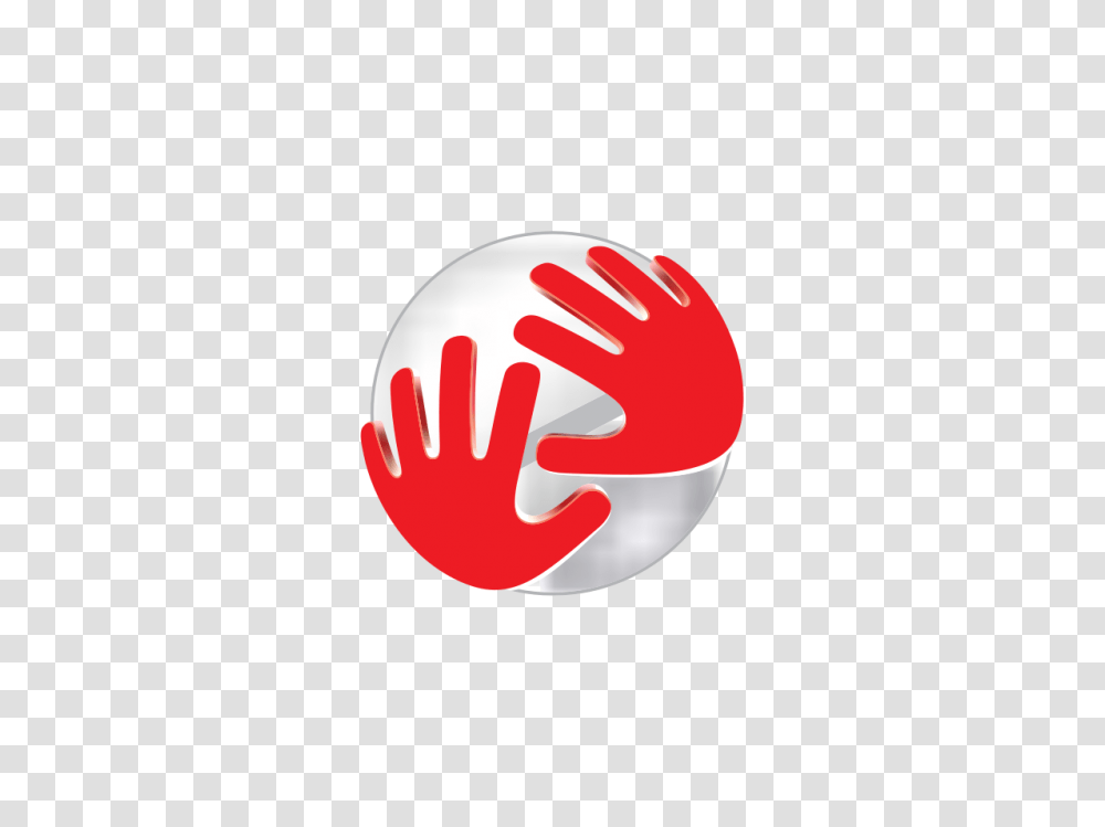 The American Red Cross Logo, Hand, Ball Transparent Png