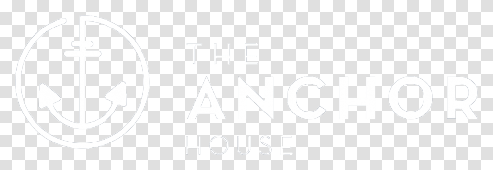 The Anchor House Logo White Calligraphy, Word, Label, Alphabet Transparent Png