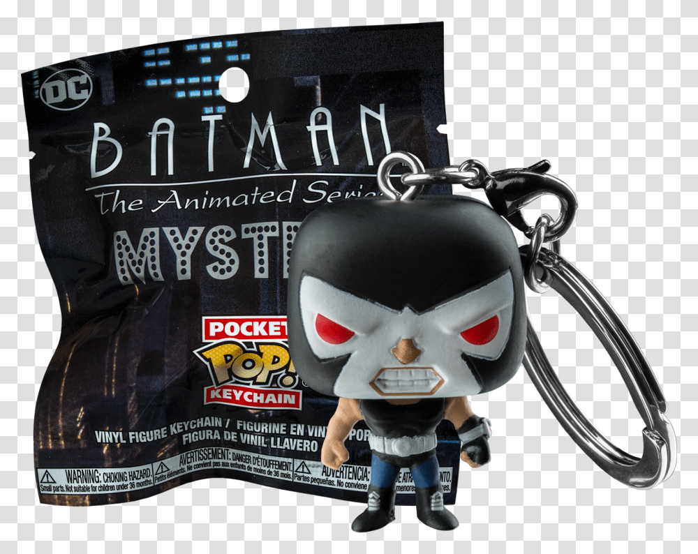 The Animated Series Funko Keychain Batman Animated, Advertisement, Poster, Flyer, Paper Transparent Png