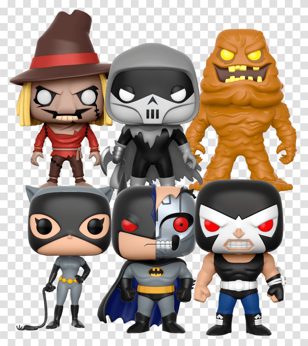 The Animated Series Funko Pop Batman, Label, Toy, Sticker Transparent Png