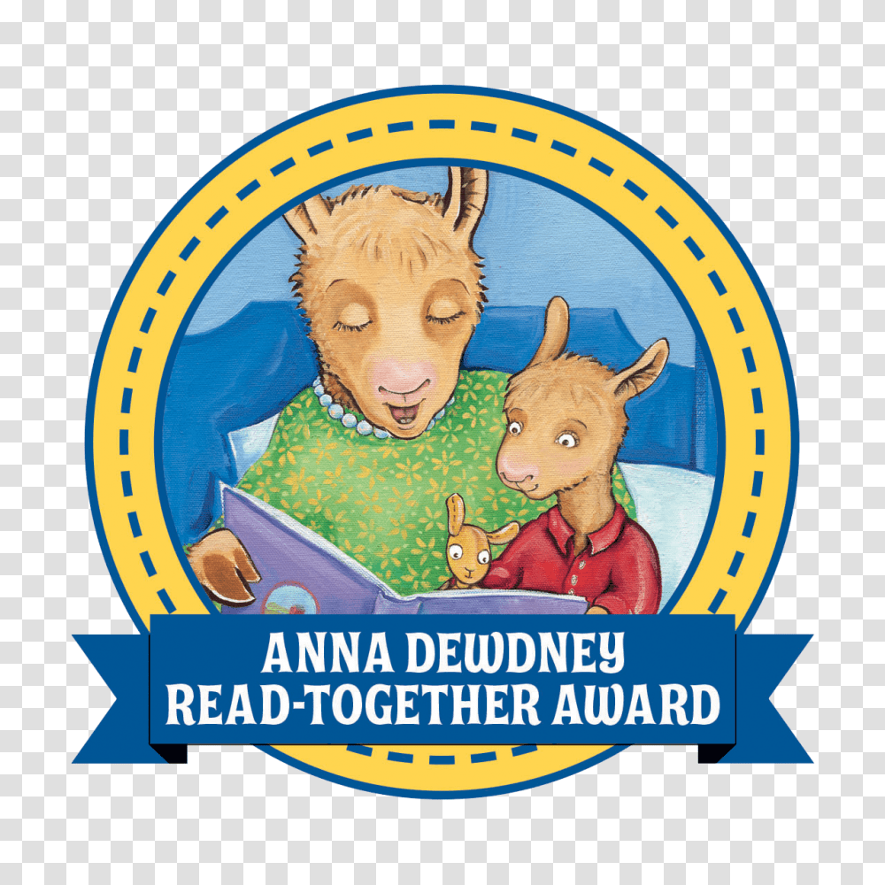 The Anna Dewdney Read Together Award Every Child A Reader, Poster, Advertisement, Label Transparent Png