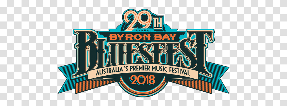 The Annual Bluesfest Wrap Up Byron Bay Bluesfest Logo, Symbol, Leisure Activities, Circus, Text Transparent Png