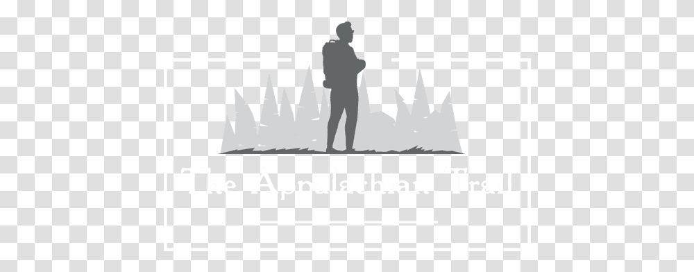 The Appalachian Trail Silhouette, Person, Poster, Advertisement Transparent Png