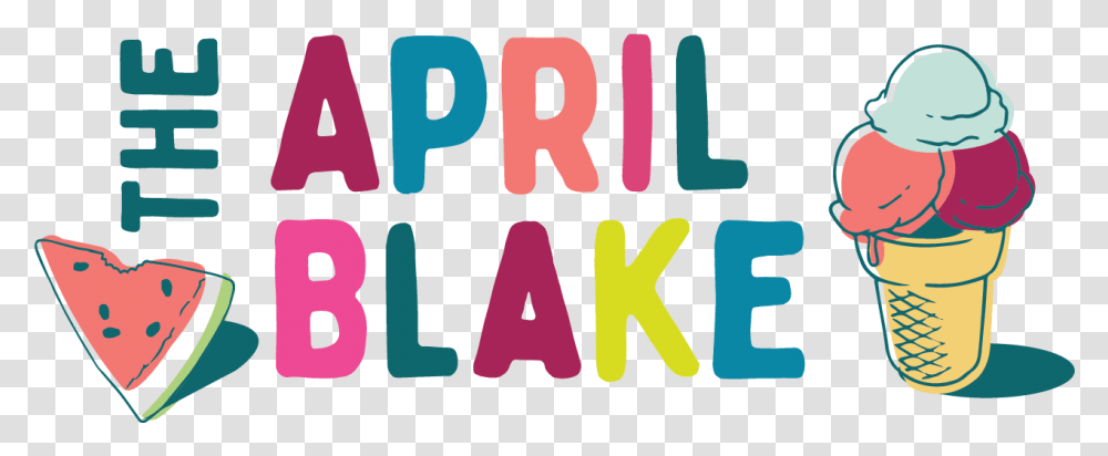 The April Blake Soy Ice Cream, Word, Alphabet, Number Transparent Png