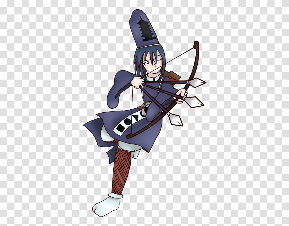 The Archer Of The Fogkaoru By Jynx Cartoon, Person, Human, Archery, Sport Transparent Png