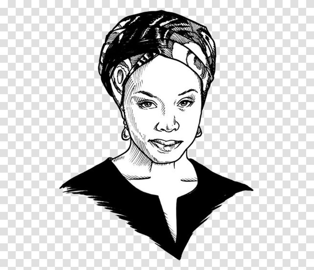 The Arrangements Chimamanda Ngozi Adichie New York Times Trump, Face, Person, Drawing Transparent Png