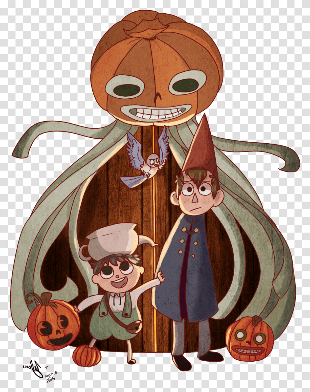 The Art Of Over The Garden Wall Into The Unknown Fan Over The Garden Wall Drawing, Grain, Produce, Vegetable, Food Transparent Png