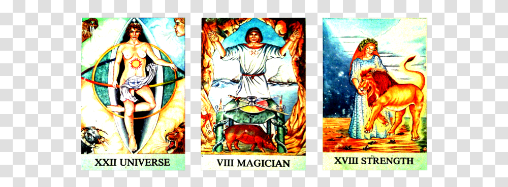 The Art Of Tarot Information On Tarot Cards Reading, Stained Glass, Person, Human, Poster Transparent Png