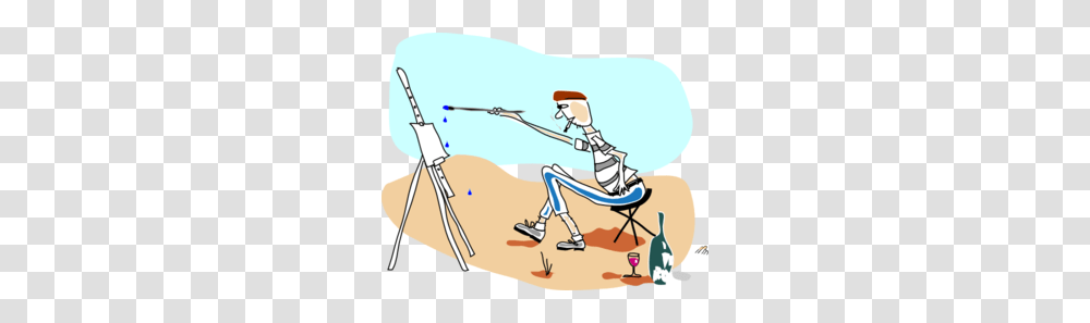 The Artist Clip Art, Bow, Leisure Activities, Outdoors, Robot Transparent Png