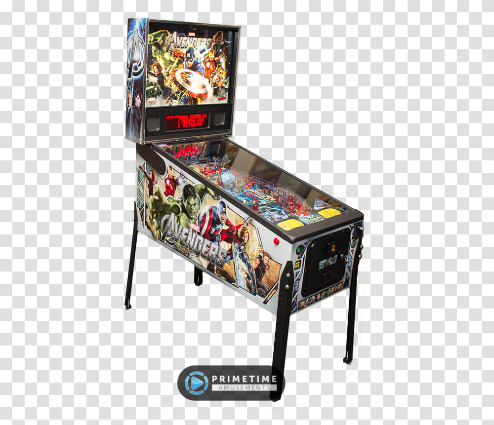 The Avengers Pro Pinball By Stern Pinball Avengers Pro Pinball, Arcade Game Machine, Monitor, Screen, Electronics Transparent Png