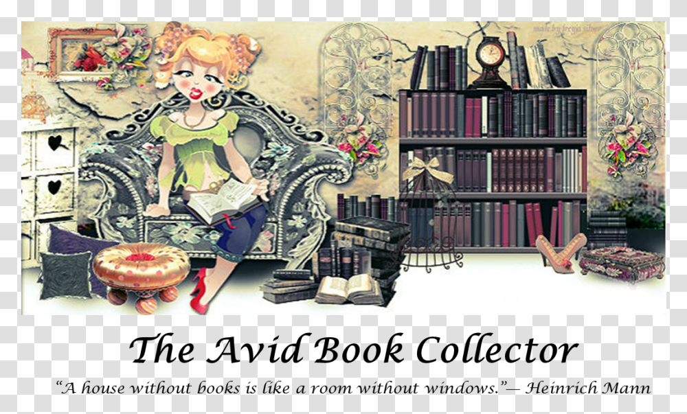 The Avid Book Collector Pecans Giveaway Promotion Fb Cover Photo For Book Lover, Clock Tower, Person, Furniture Transparent Png