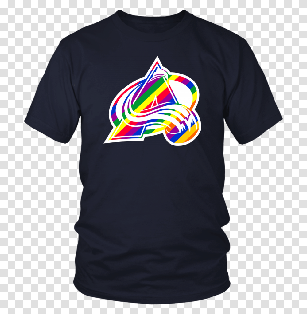 The Avs Pride Shirt Colorado Avalanche We Are The Champions Raptors, Apparel, T-Shirt, Sleeve Transparent Png