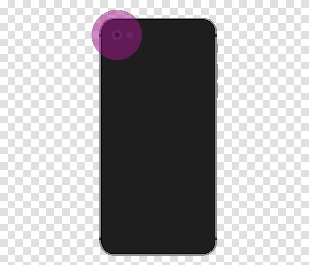 The Back Of A Smartphone With The Location Of The Camera Iphone, Electronics, Mobile Phone, Cell Phone Transparent Png