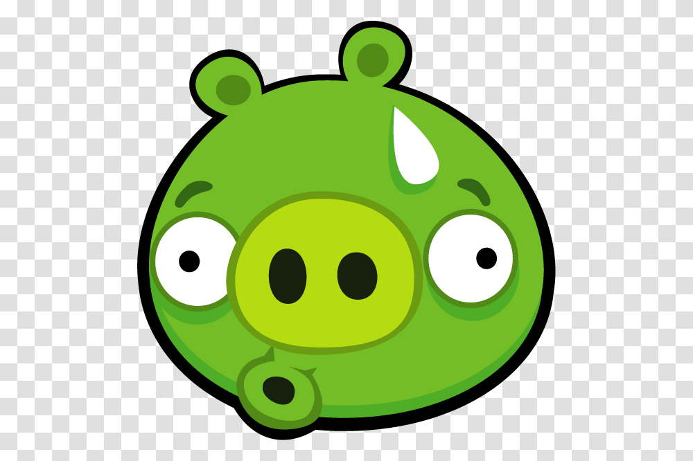 The Bad Piggies A Angry Birds Pig, Green Transparent Png