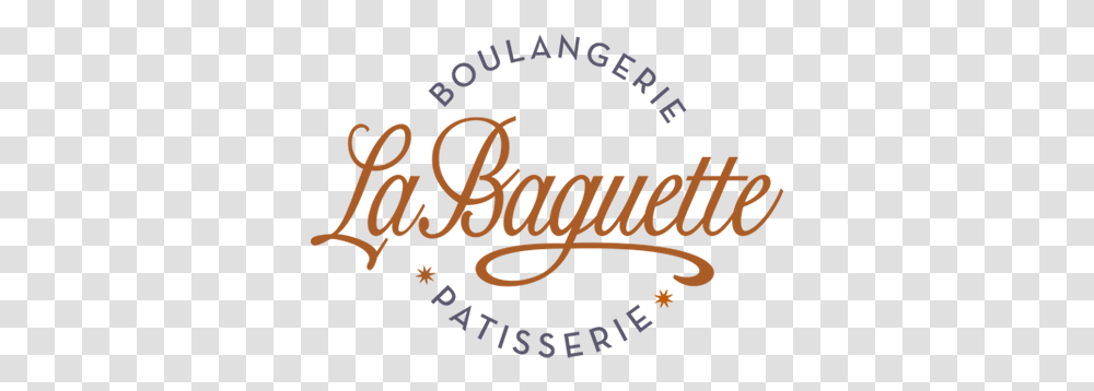 The Baguette Bakery La Baguette Bakery Logo, Text, Symbol, Alphabet, Label Transparent Png