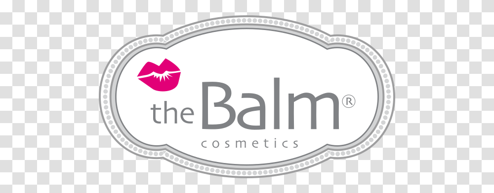 The Balm Logo Cosmetics Logonoid Balm Cosmetics Logo, Oval, Meal, Food, Label Transparent Png