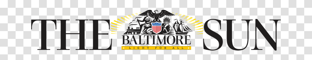 The Baltimore Sun Logo Vector Image Graphic Design, Label, Sticker Transparent Png