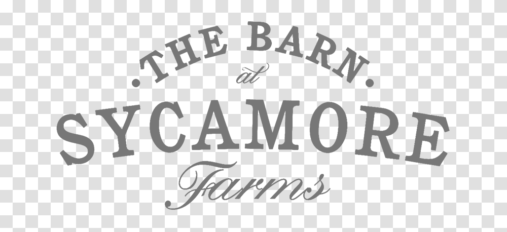 The Barn At Sycamore Farms Pharmacy Banner, Label, Alphabet, Word Transparent Png