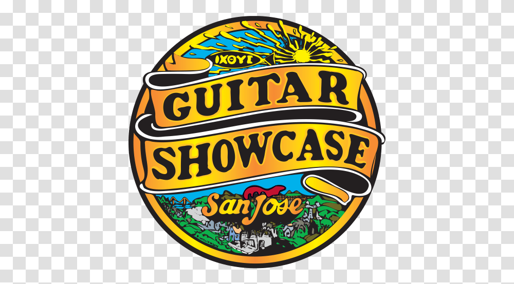 The Bay Area Guitar Showcase Logo, Symbol, Trademark, Label, Text Transparent Png