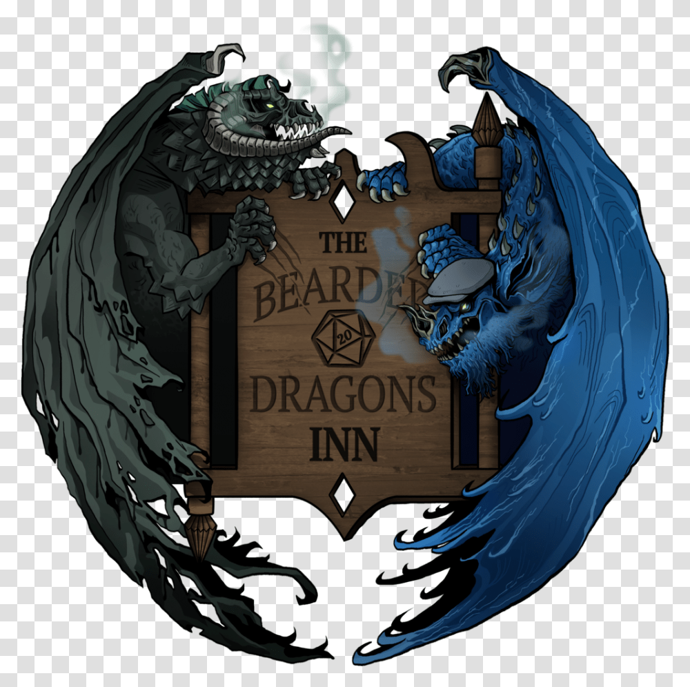 The Bearded Dragons Inn Dragon, Logo, Symbol, Trademark, Emblem Transparent Png