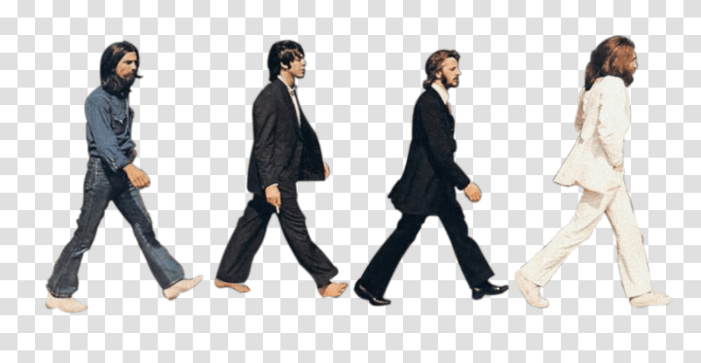 The Beatles Abbey Road, Person, Sleeve, Long Sleeve Transparent Png