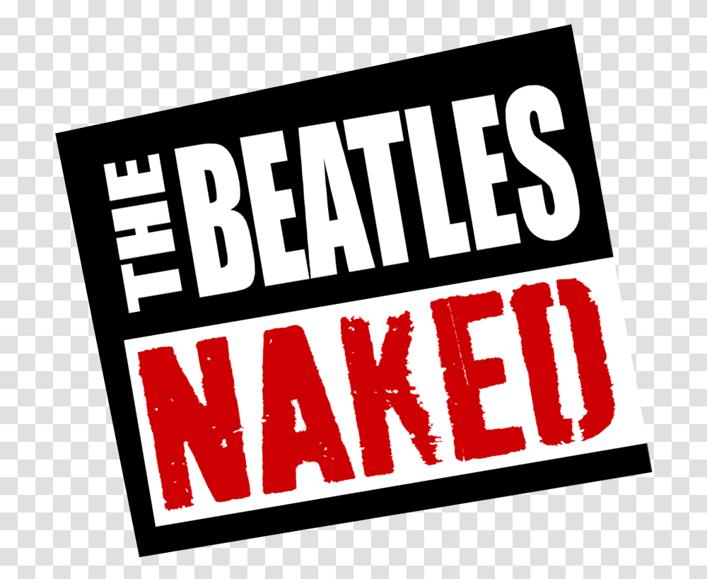 The Beatles Naked Clip Art, Text, Label, Alphabet, Poster Transparent Png