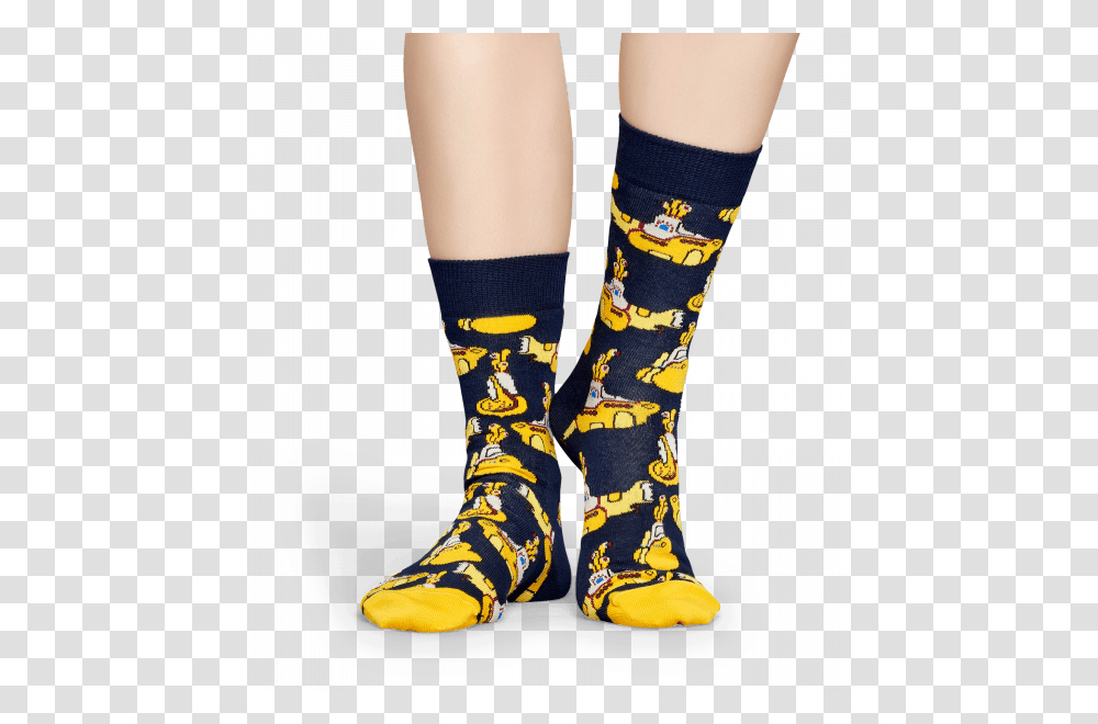 The Beatles Submarine Yellow Submarine Happy Socks, Apparel, Footwear, Shoe Transparent Png