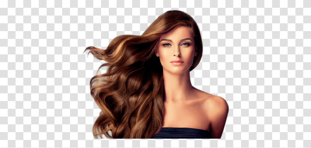 The Beauty Works Women Long Hair, Face, Person, Human, Head Transparent Png