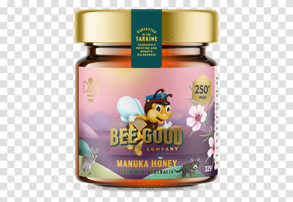 The Bee Good Co Cartoon, Food, Honey, Jar, Cat Transparent Png