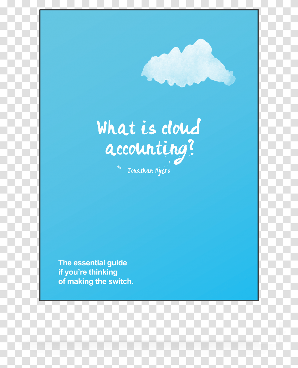 The Beginners Guide To Cloud Accounting Poster, Advertisement, Flyer, Paper, Brochure Transparent Png