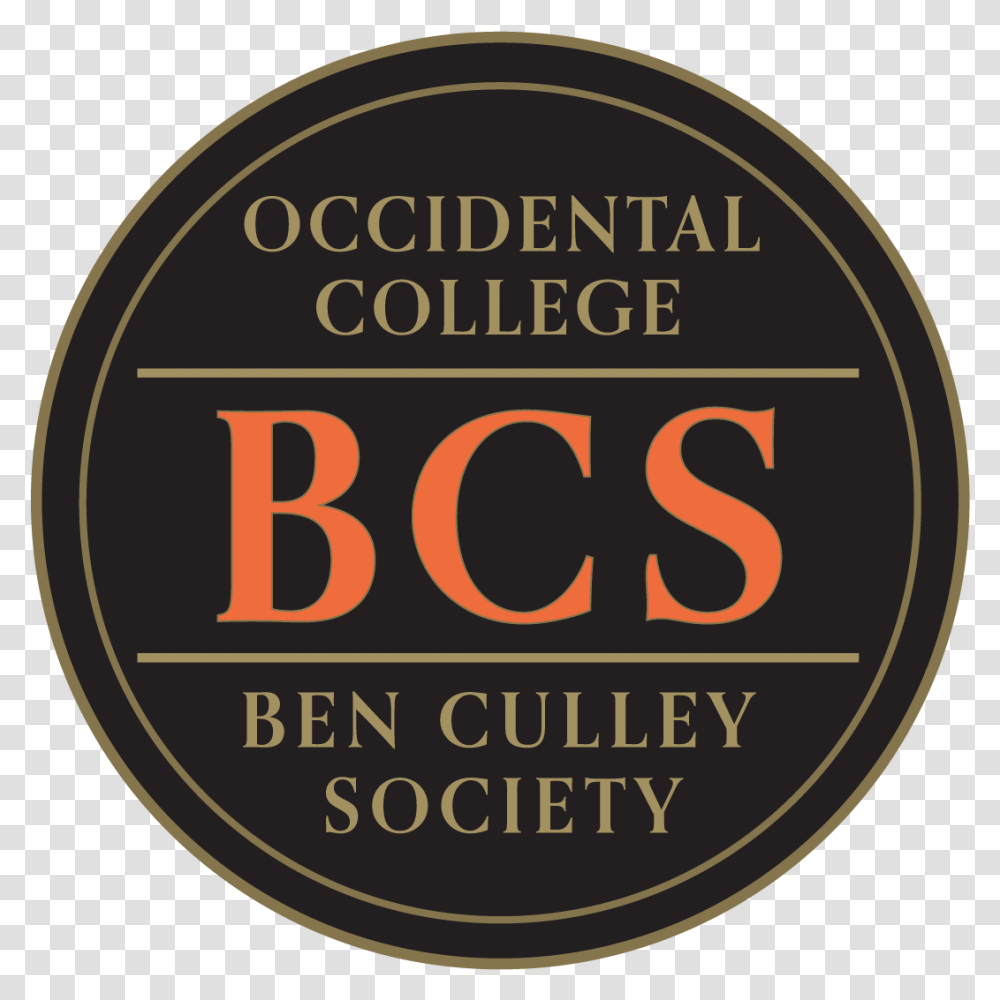 The Ben Culley Society Occidental College Logo, Label, Text, Word, Alphabet Transparent Png