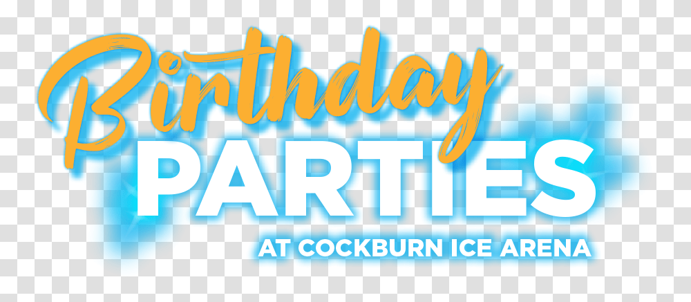 The Best Birthday Parties In Perth At Cockburn Ice Calligraphy, Alphabet, Word, Number Transparent Png
