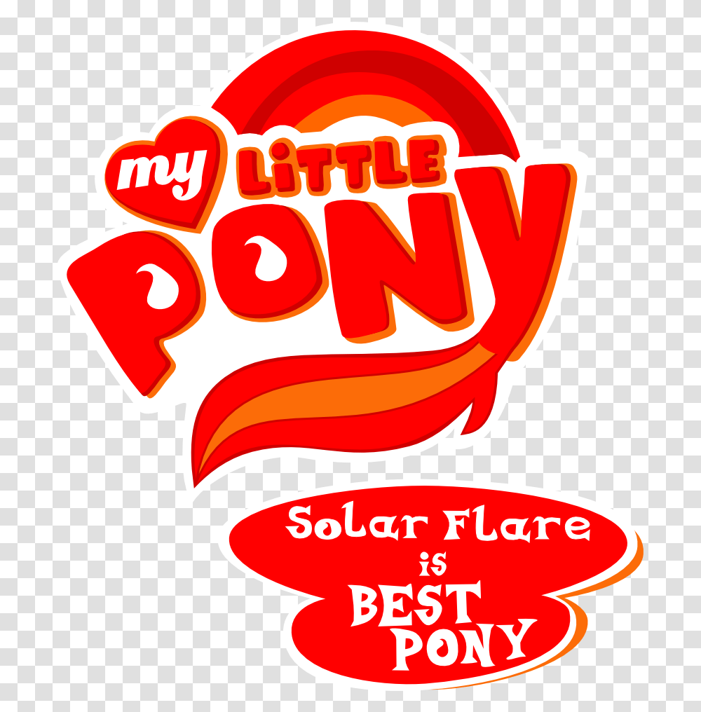 The Best Fire Pony In World Solar Flare Photo My Little Pony Friendship, Label, Text, Ketchup, Food Transparent Png