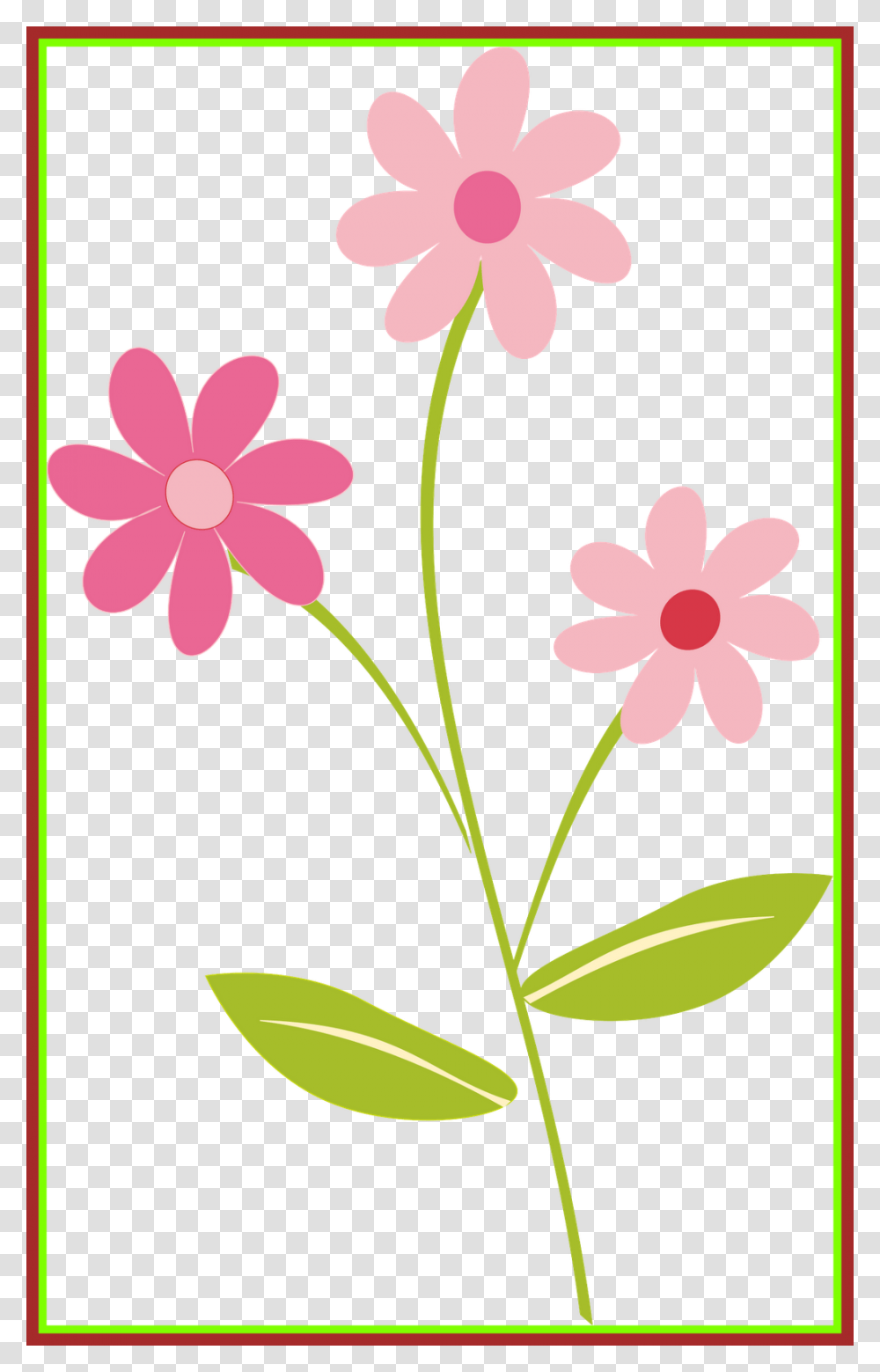 The Best Flowers Border Clipart Clipartsgram Pict, Plant, Anther, Petal, Floral Design Transparent Png