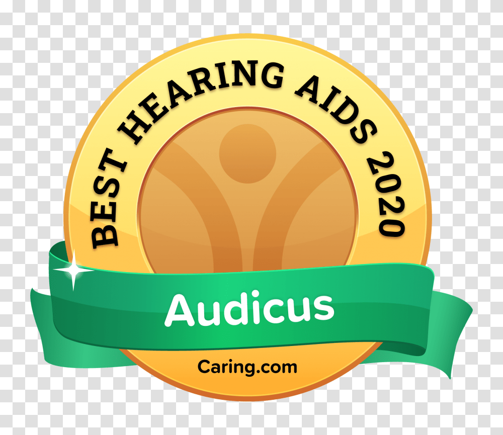 The Best Hearing Aids For Seniors Of 2020 Clip Art, Label, Text, Sticker, Logo Transparent Png