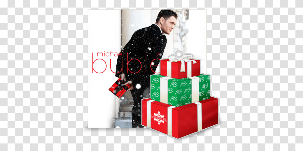 The Best Music Michael Buble Christmas, Gift, Person, Human Transparent Png