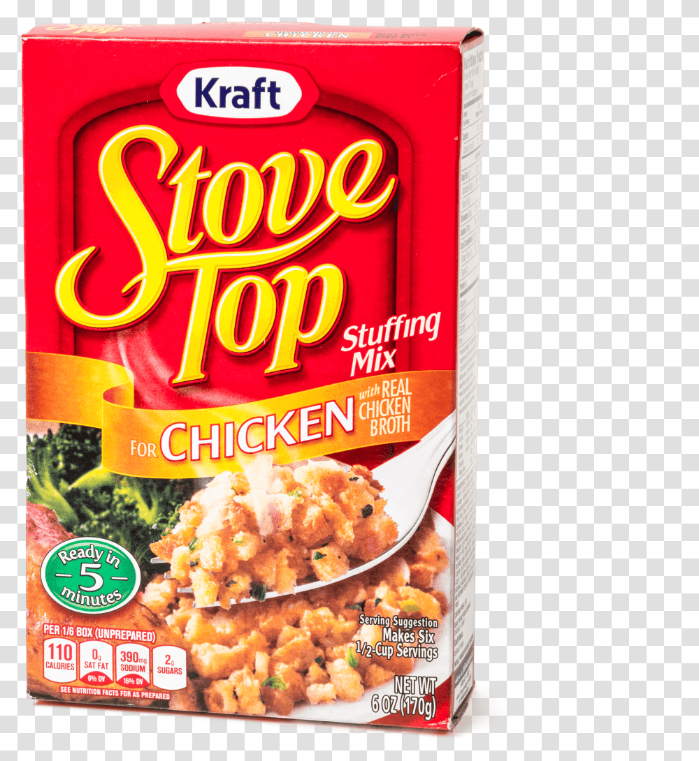 The Best Packaged Stuffing Stove Top Stuffing, Food, Aluminium, Tin, Can Transparent Png