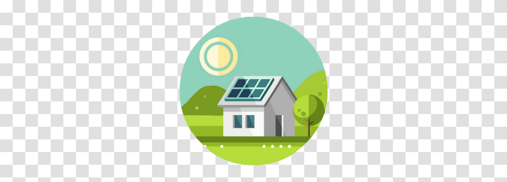 The Best Solar Panels For Your Home, Building, Housing, Cottage, House Transparent Png