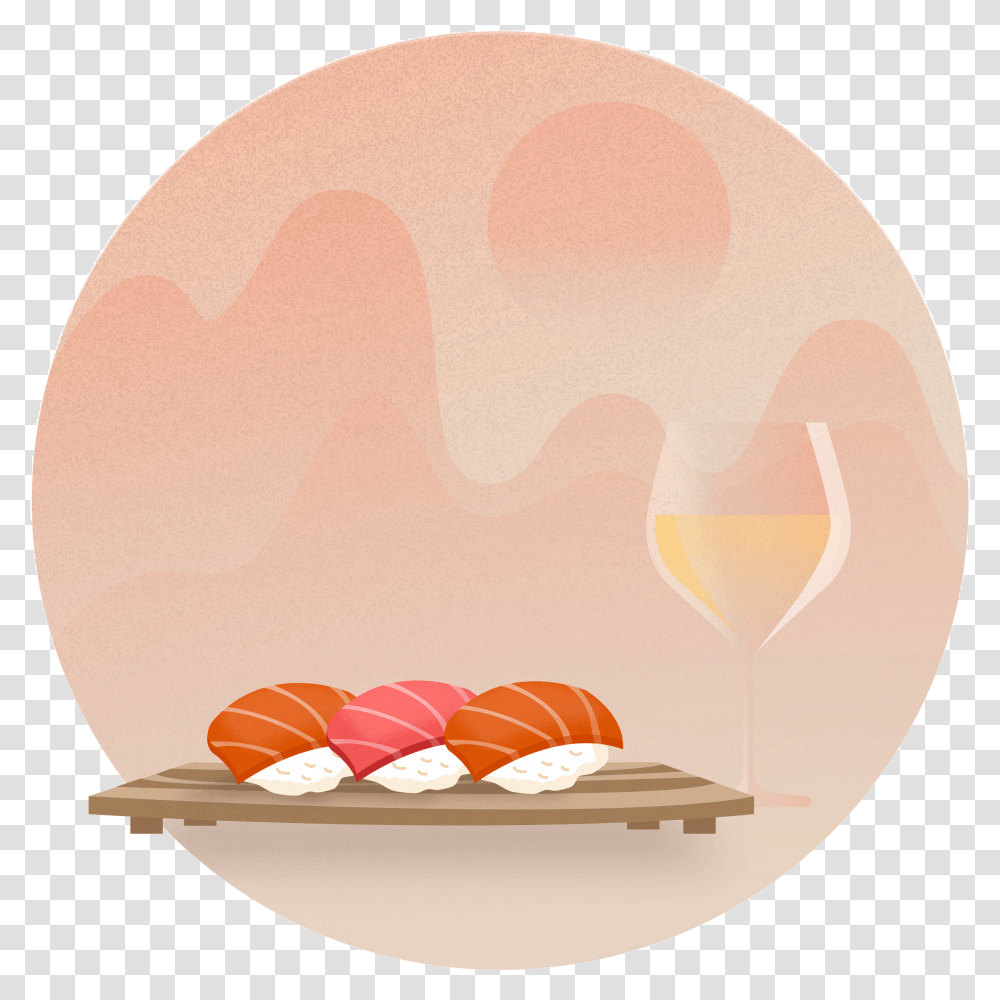 The Best Wine Pairings For Sushi Macaroon, Clam, Seashell, Invertebrate, Sea Life Transparent Png