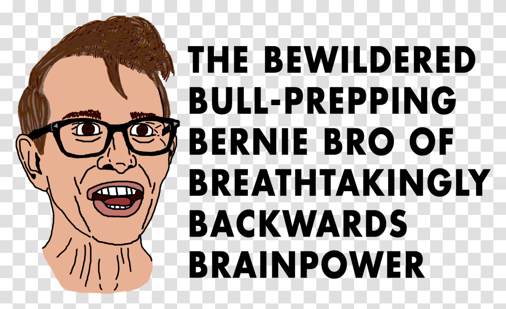 The Bewildered Bull Prepping Bernie Bro Of Breathtakingly Sterreichs Wanderdrfer, Head, Face, Person, Human Transparent Png