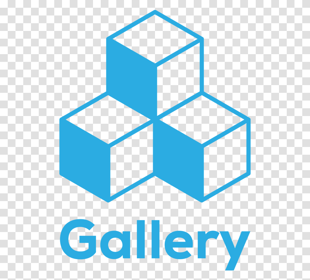 The Bezlio Gallery Icon With Three Stacked Boxes Cubes Icon, Pattern, Logo Transparent Png