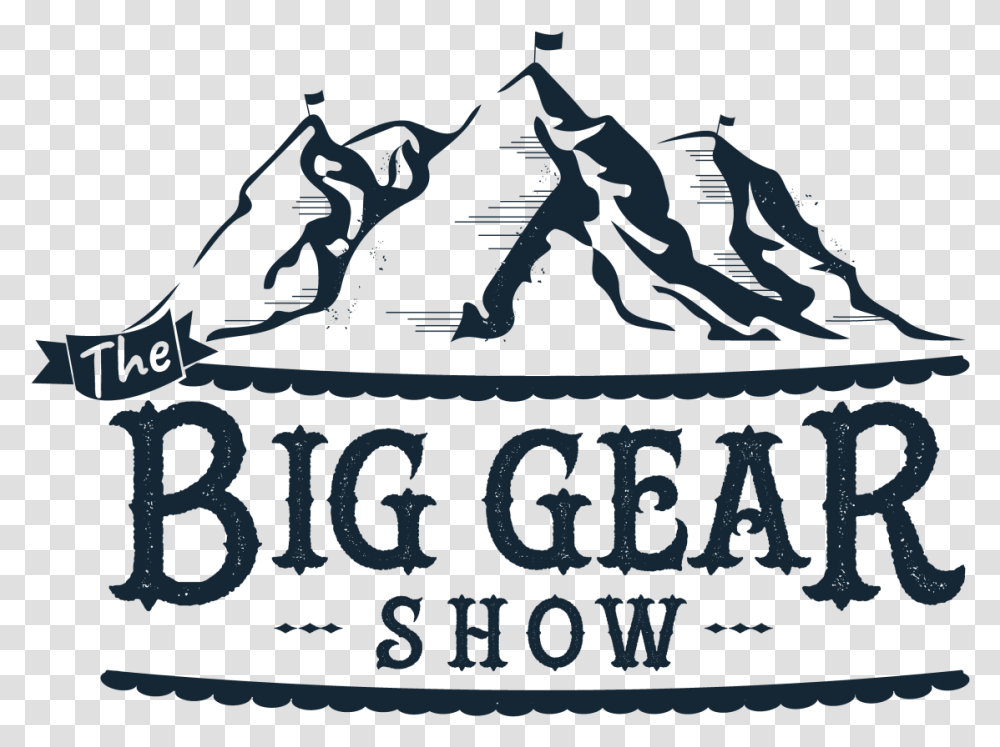 The Big Gear Show Logo Illustration, Poster, Advertisement, Alphabet Transparent Png