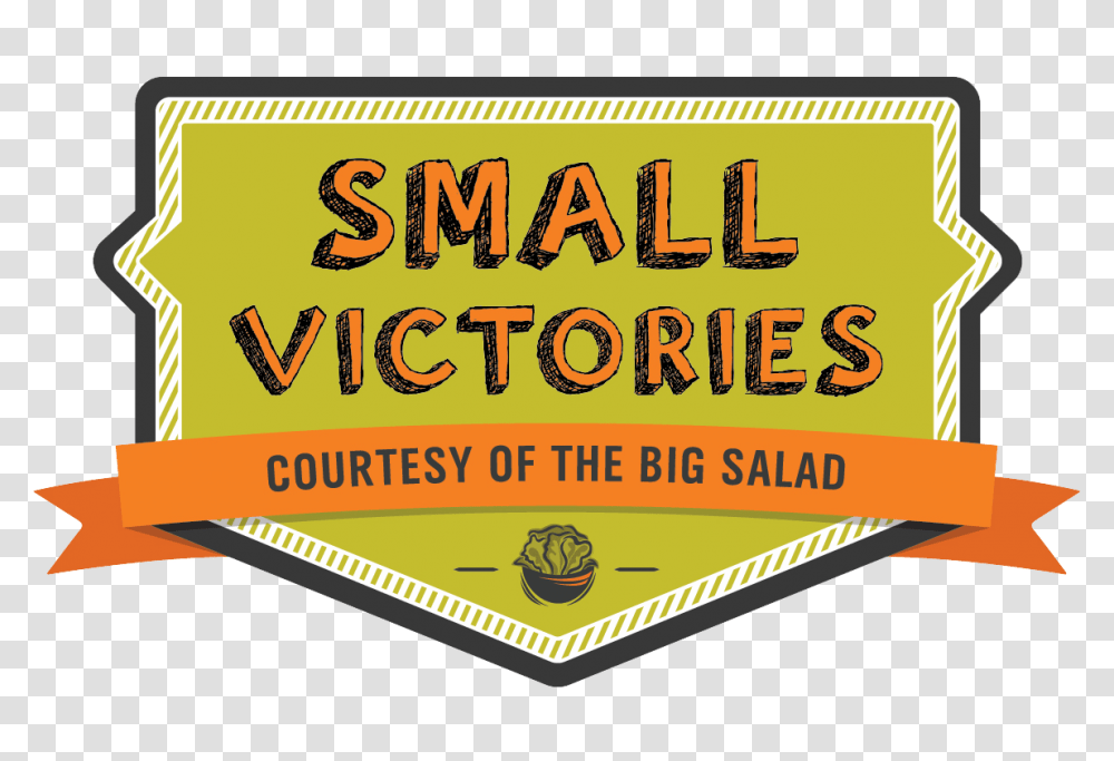 The Big Salad, Label, Word, Advertisement Transparent Png